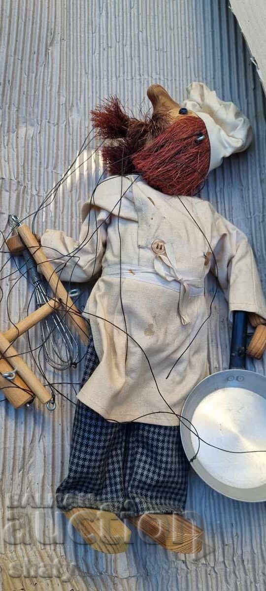 Παράδοση Μαριονέτα. Ξύλινη Κούκλα