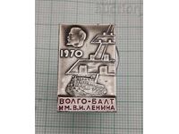 ВОЛГО-БАЛТИЙСКИ ВОДЕН ПЪТ ЗНАЧКА