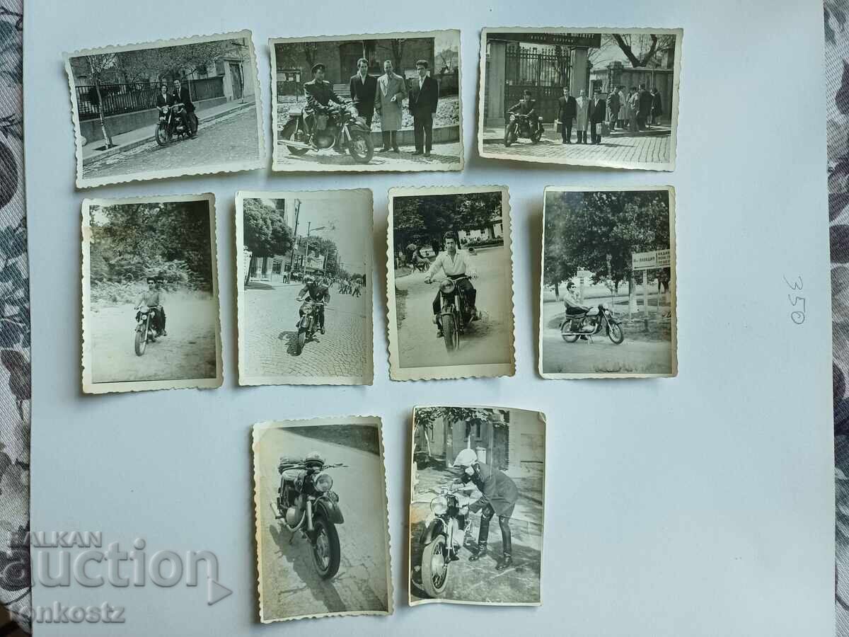 9 buc. Fotografii cu motociclete 9 buc. Fotografii cu motociclete