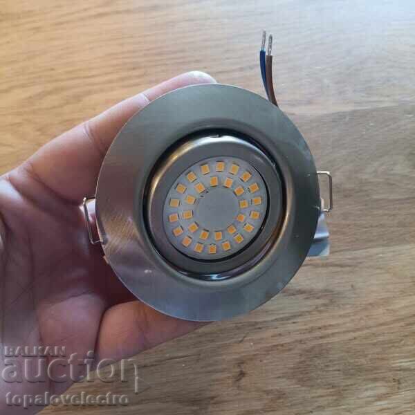 ΚΑΙΝΟΥΡΓΙΑ! LED φωτιστικά οροφής 6W, θερμό φως, 6 τμχ/σετ - 5