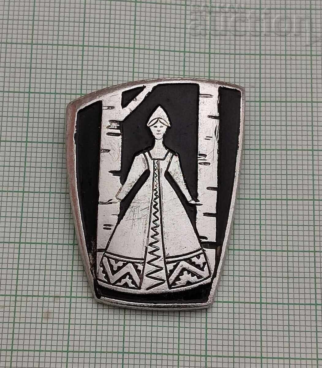 BROOCH RUSSIAN MOTIFS