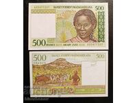 500 Malagasy Francs, 1994, UNC