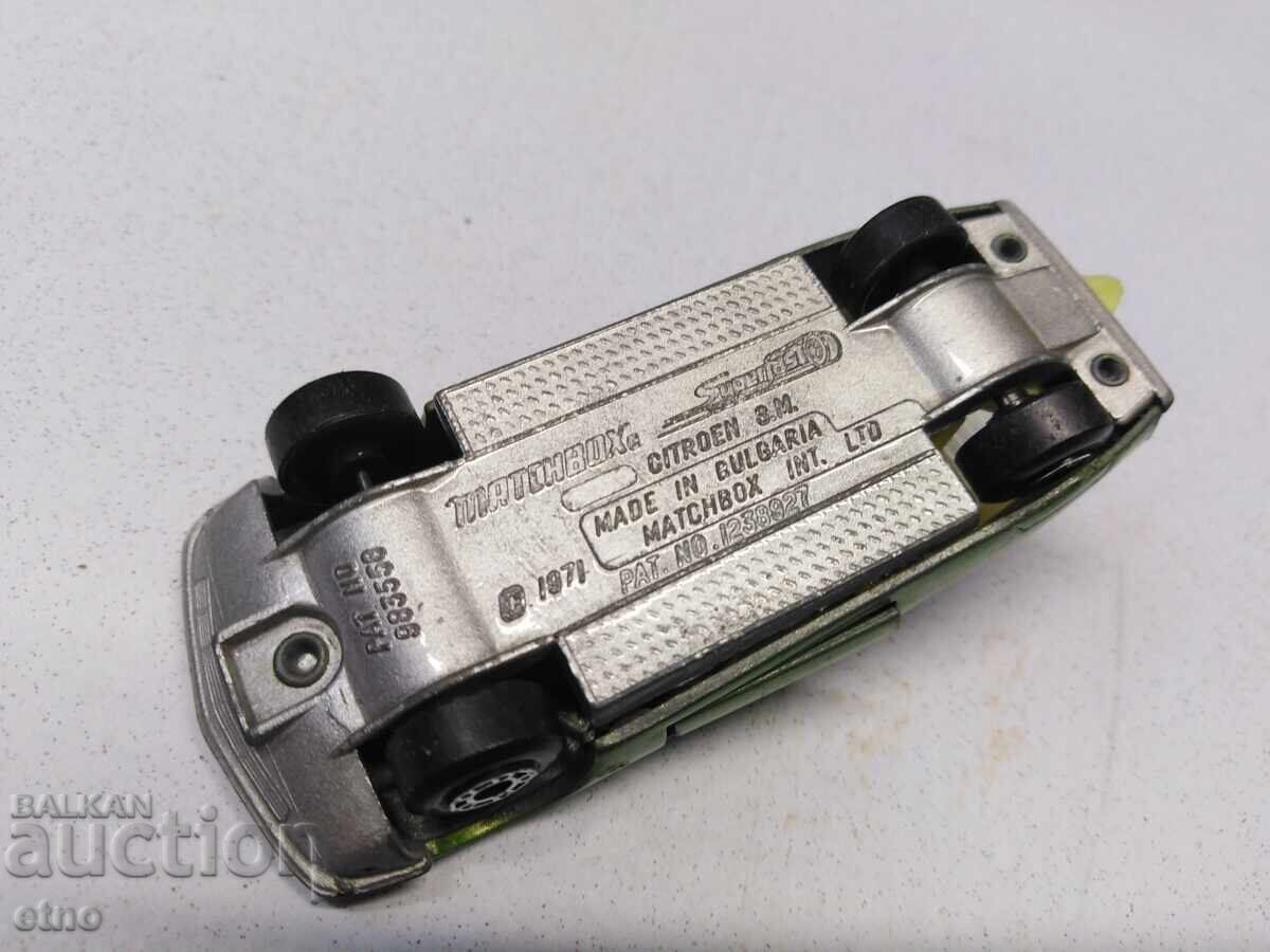 1971 CITROEN MATCHBOX-BŬLGARIYA, παιχνίδι, παιχνίδια - 5 1971 CITROEN MATCHBOX-BŬLGARIYA, παιχνίδι, παιχνίδια - 5