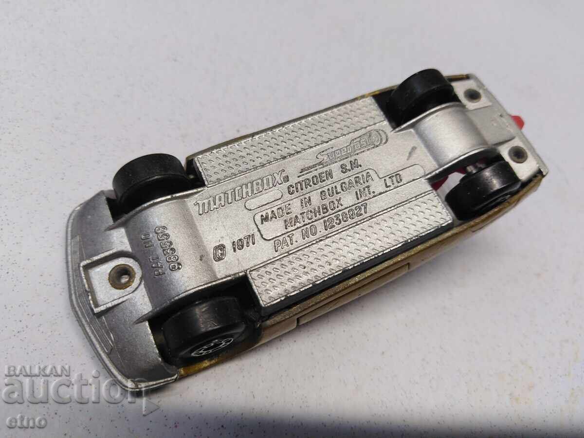 1971 CITROEN MATCHBOX-BŬLGARIYA, παιχνίδι, παιχνίδια - 5 1971 CITROEN MATCHBOX-BŬLGARIYA, παιχνίδι, παιχνίδια - 5
