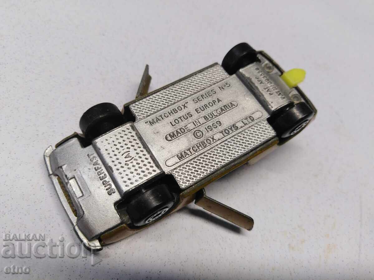 1969 LOTUS EUROPA, MATCHBOX-BŬLGARIYA, παιχνίδι, παιχνίδια - 5 1969 LOTUS EUROPA, MATCHBOX-BŬLGARIYA, παιχνίδι, παιχνίδια - 5