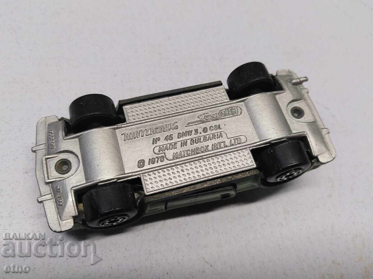 1976 BMW 3.0 CSL, MATCHBOX-BŬLGARIYA, παιχνίδι, παιχνίδια - 7 1976 BMW 3.0 CSL, MATCHBOX-BŬLGARIYA, παιχνίδι, παιχνίδια - 7