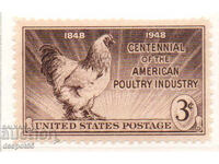 1948. САЩ. Птицевъдна промишленост.