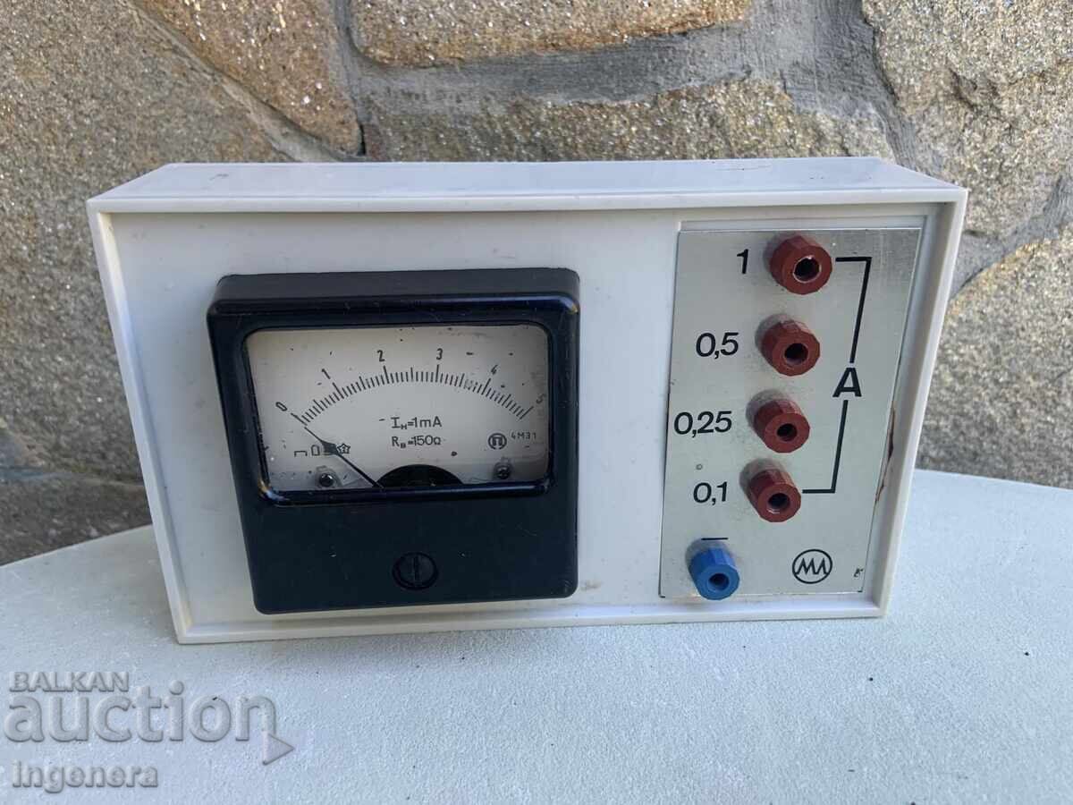 Measuring Instrument Ammeter Educational