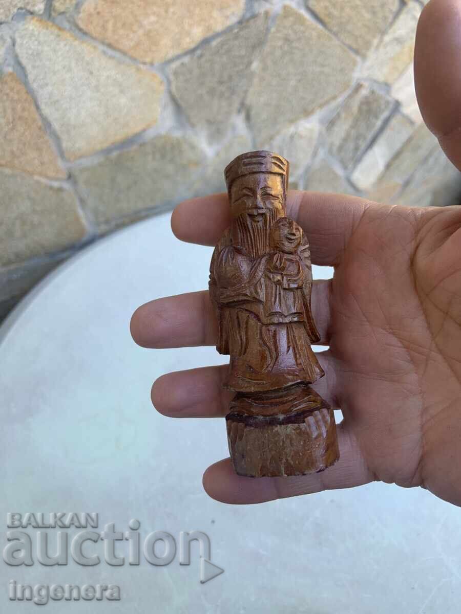 ФИГУРА ДЪРВОПЛАСТИКА РЕЗБА СТАТУЕТКА СКУЛПТУРА АБАНОС с цена 17.00 лв. | € 8.69
