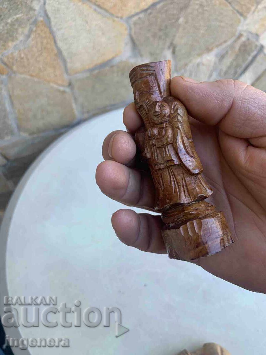 Аукцион ФИГУРА ДЪРВОПЛАСТИКА РЕЗБА СТАТУЕТКА СКУЛПТУРА АБАНОС