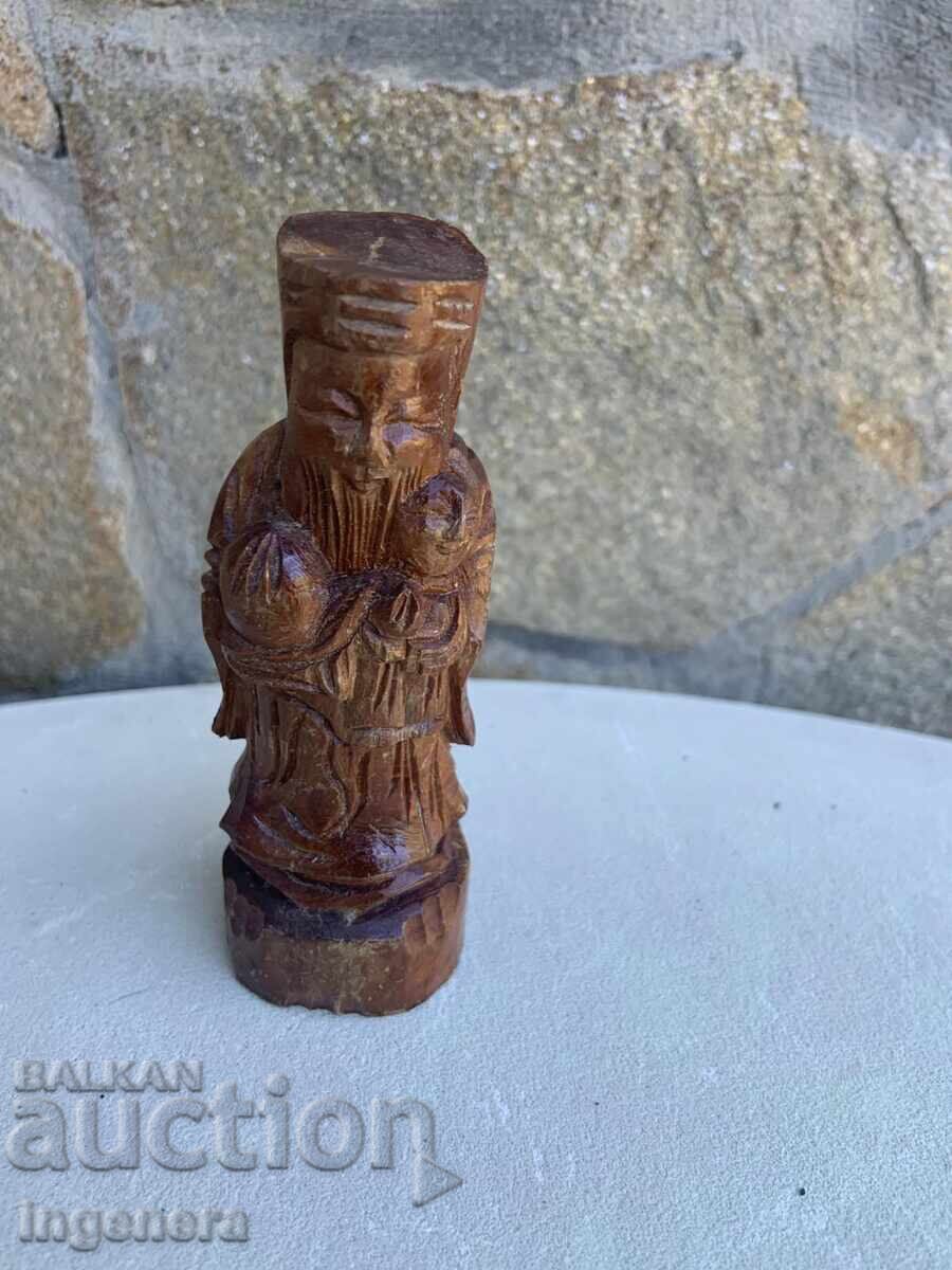 ФИГУРА ДЪРВОПЛАСТИКА РЕЗБА СТАТУЕТКА СКУЛПТУРА АБАНОС