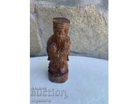 FIGURA LEMN PLASTIC SCULPTURA STATUETA SCULPTURA ABONS