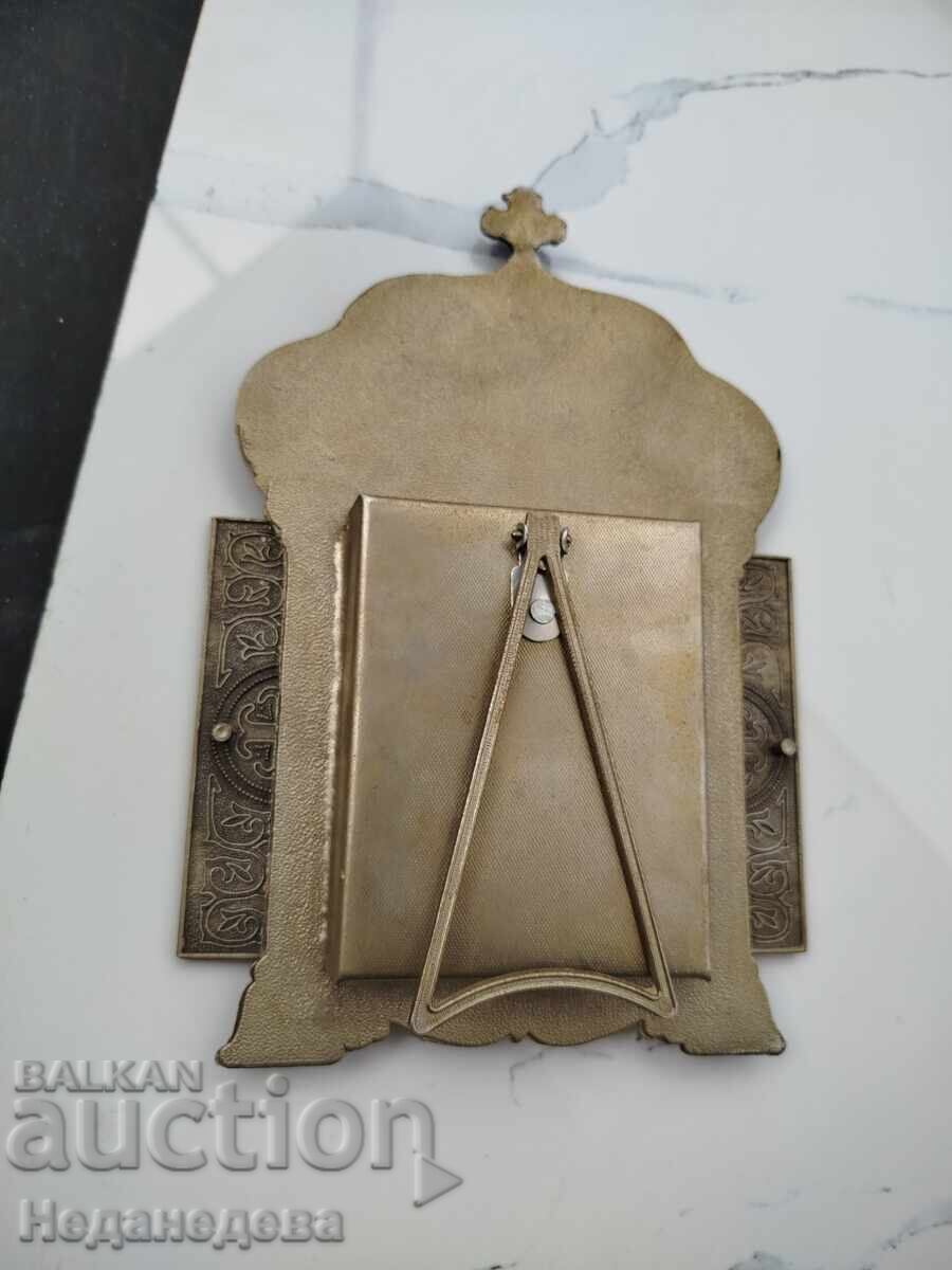 Auction  Icon, Large desk, triptych, panagia