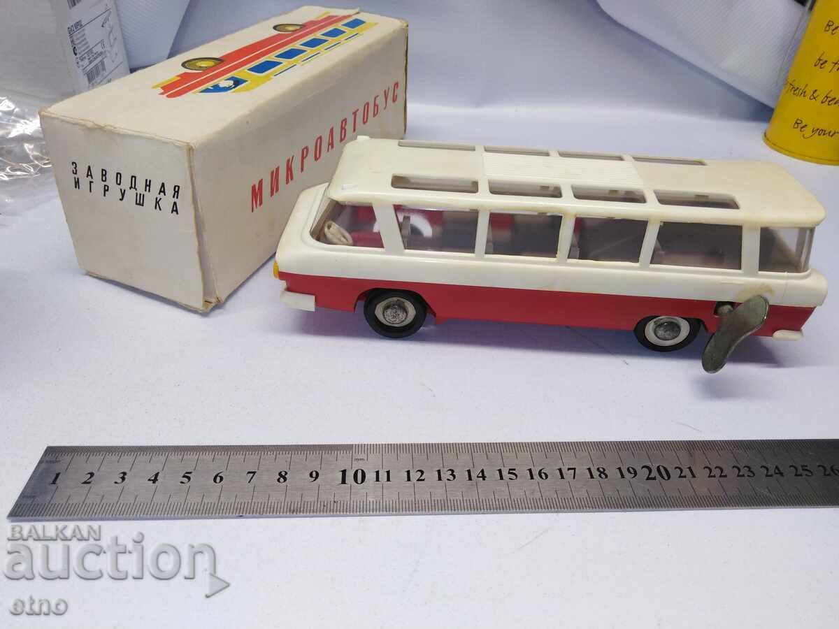 ΜΙΚΡΟΛΕΩΦΟΡΕΙΟ, ΜΗΧΑΝΙΚΟ ΣΟΒΙΕΤΙΚΟ ΠΑΙΧΝΙΔΙ ΜΕ ΤΗ ΣΥΣΚΕΥΑΣΙΑ, παιχνίδια με τιμή 95.00 BGN | € 48.57