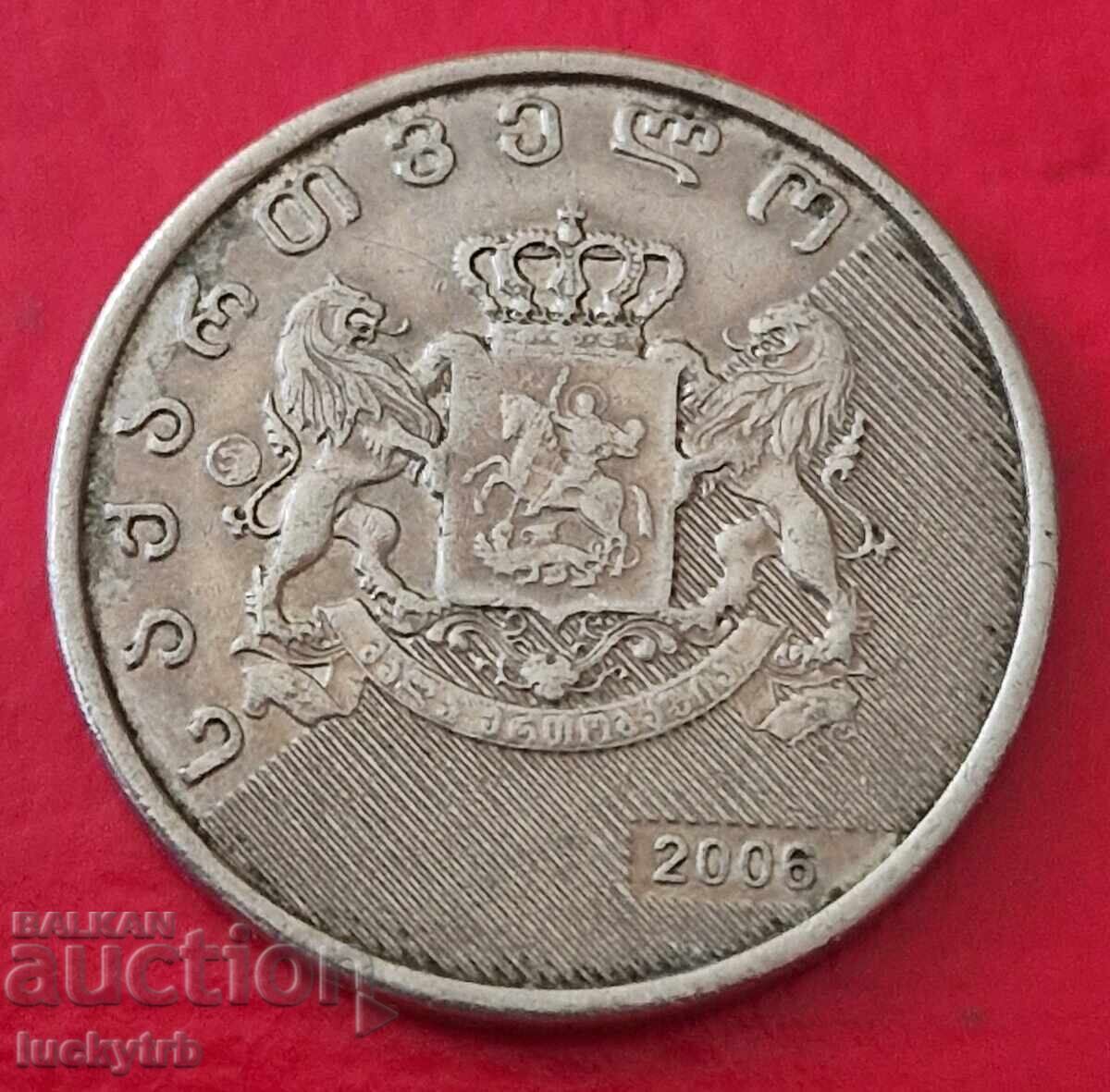 1 GEL 2006 - Georgia cu preț 1.40 BGN | € 0.72