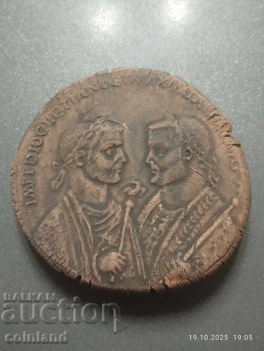 Placă ceramică antică REPLICA REPRODUCERE