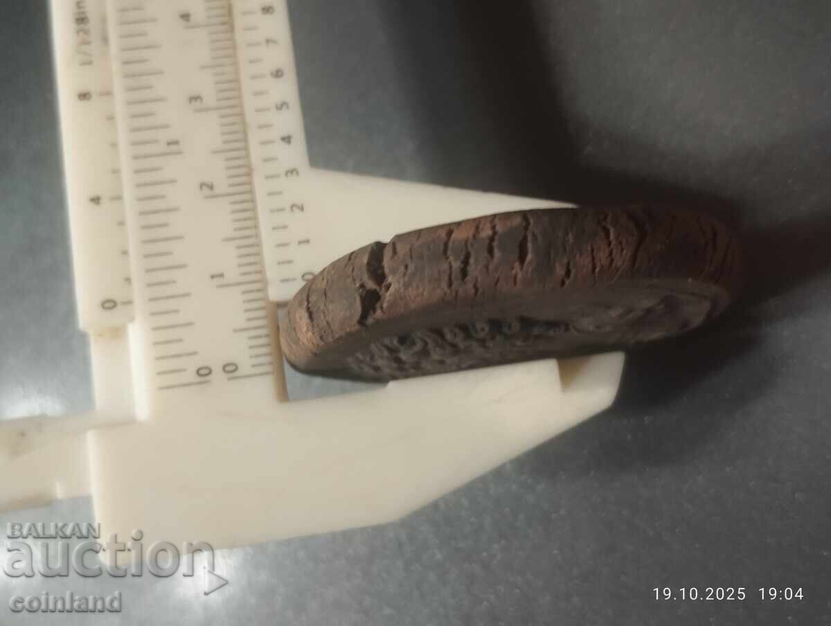 Δημοπρασία Αντίκα κεραμική πλάκα ΑΝΤΙΓΡΑΦΟ ΑΝΑΠΑΡΑΓΩΓΗ