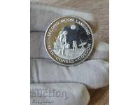 Monedă (plachetă) "A doua aselenizare"