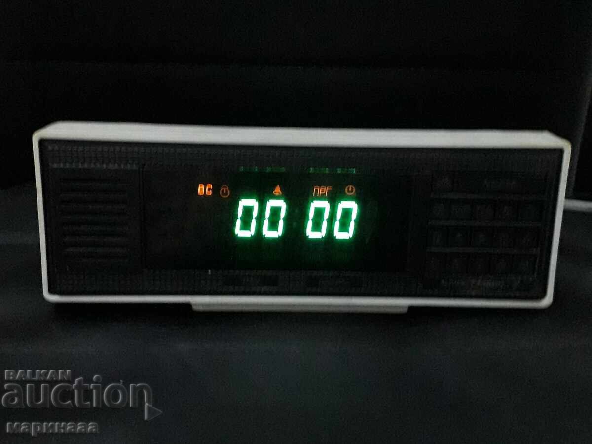 OLD ELECTRONIC ALARM CLOCK "ELEKTRONIKA 7". USSR with price 26.00 BGN | € 13.29