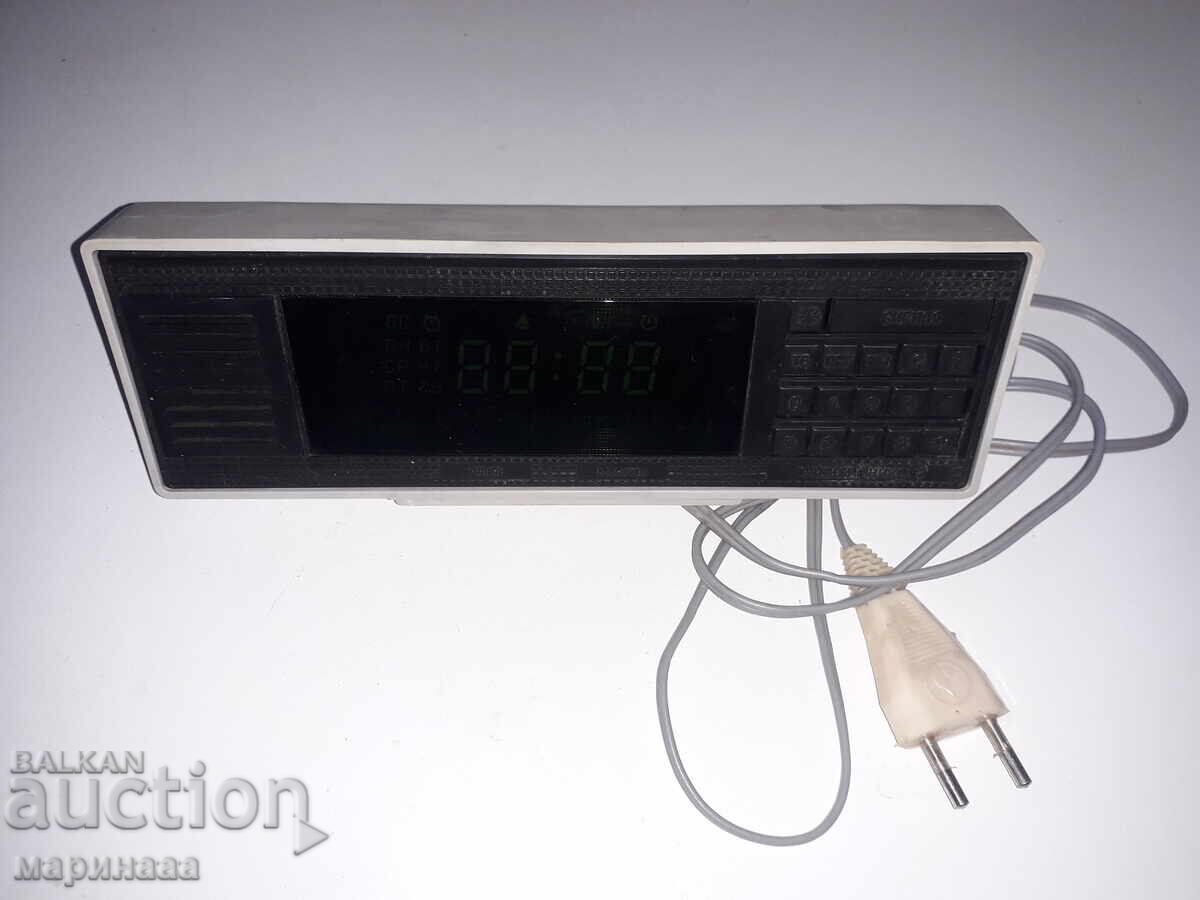 Auction  OLD ELECTRONIC ALARM CLOCK "ELEKTRONIKA 7". USSR