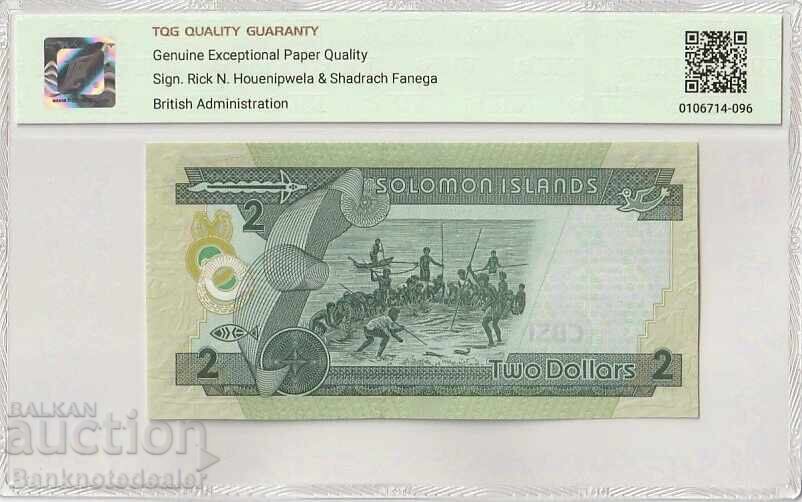 Solomon Islands 2 Dollars 2004 Pick 25 66 EPQ Gem Uncirculated Reference 03 with price 60.00 BGN | € 30.68