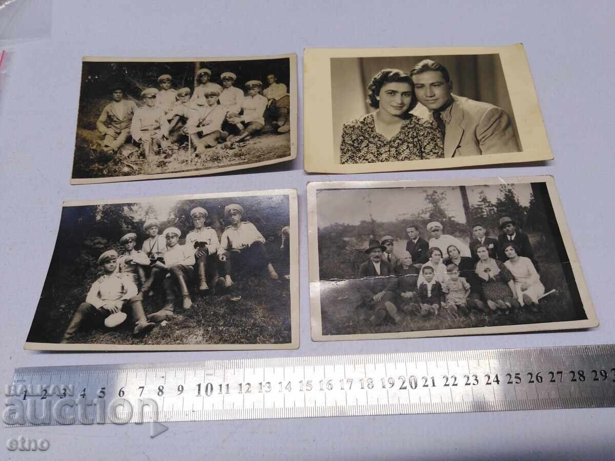 4 PCS. PHOTOS - KINGDOM OF BULGARIA 4 PCS. PHOTOS - KINGDOM OF BULGARIA