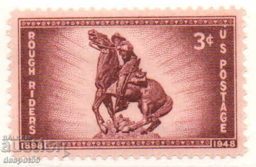 1948. ΗΠΑ. 50η Επέτειος των «Rough Riders»