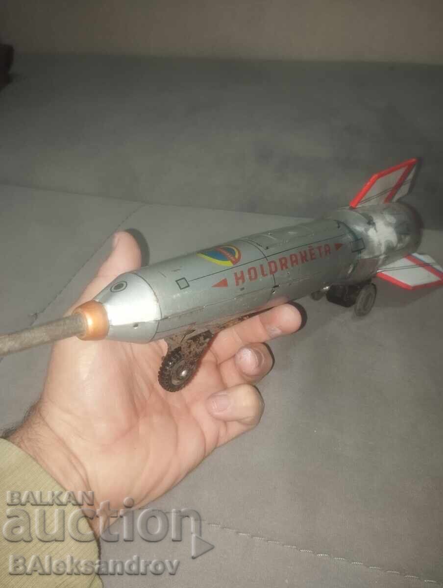 Mechanical Toy Rocket USSR - 7