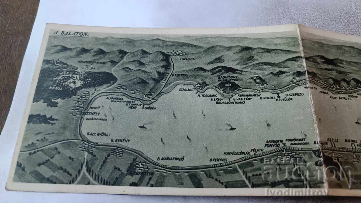 Διπλή καρτ ποστάλ Balaton με τιμή 5.75 BGN | € 2.94