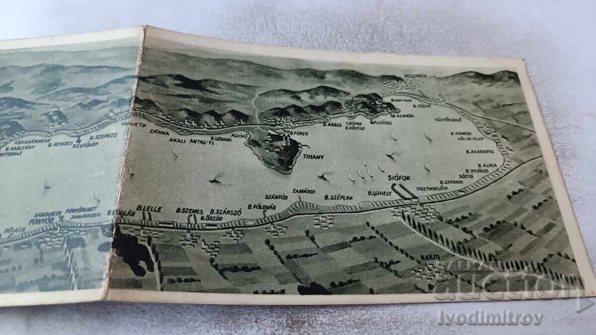 Δημοπρασία Διπλή καρτ ποστάλ Balaton