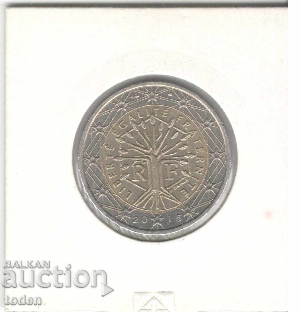 Δημοπρασία Γαλλία - 2 Ευρώ - 2015 - KM# 1414 - 2ος χάρτης