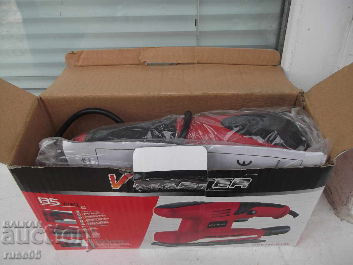 Șlefuitor vibrator "V MASTER - NOSTM-E135" nou - 5