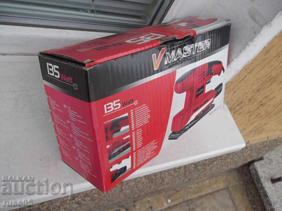 Șlefuitor vibrator "V MASTER - NOSTM-E135" nou - 7