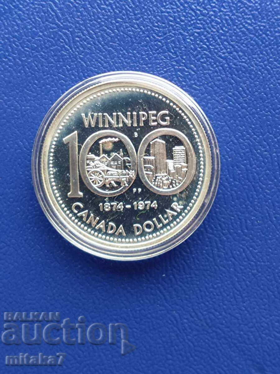 1 δολάριο 1974, Καναδάς