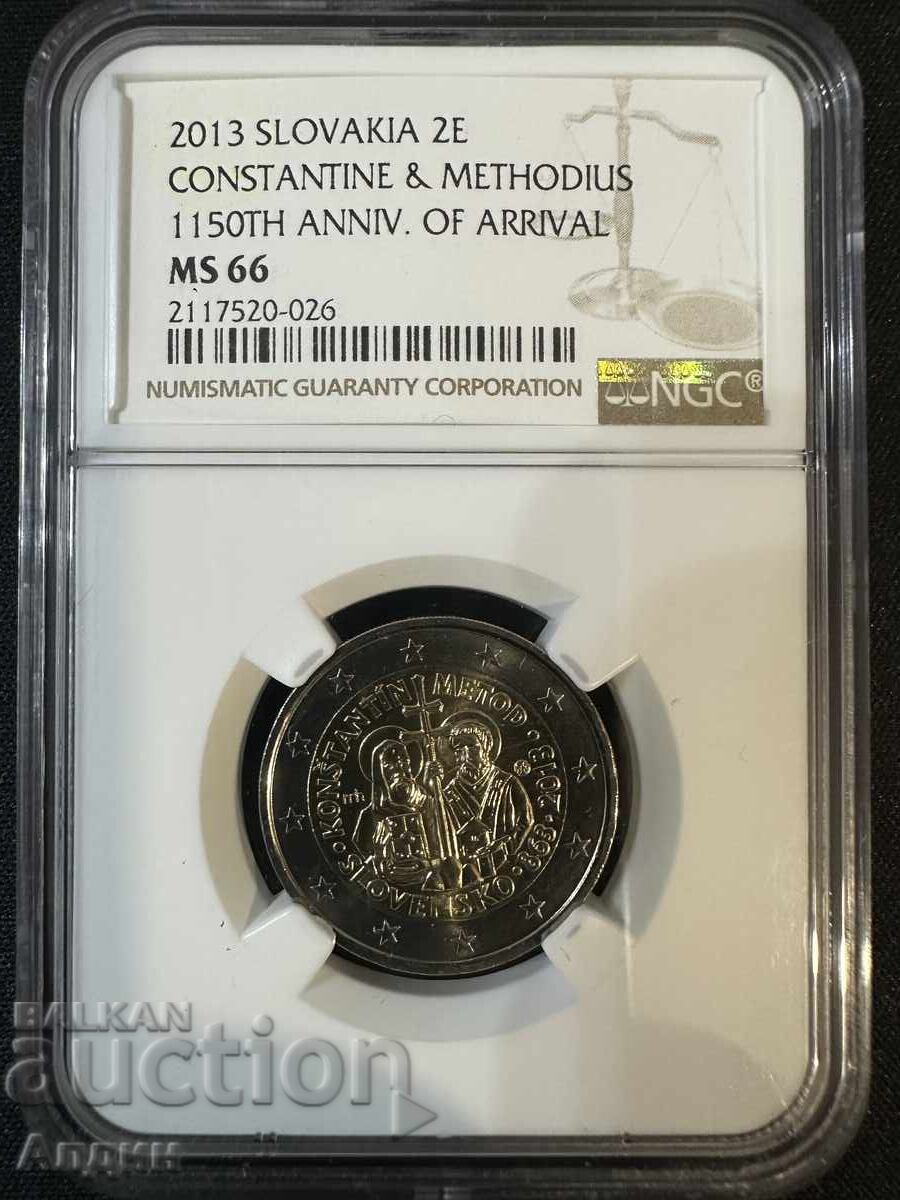 2 Euro BG Motifs Slovakia with price 250.00 BGN | € 127.82 2 Euro BG Motifs Slovakia with price 250.00 BGN | € 127.82