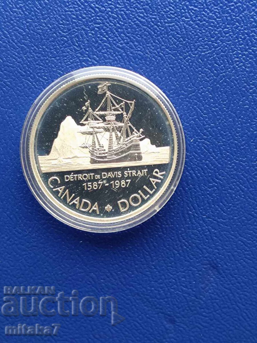 1 Dollar 1987, Canada 1 Dollar 1987, Canada