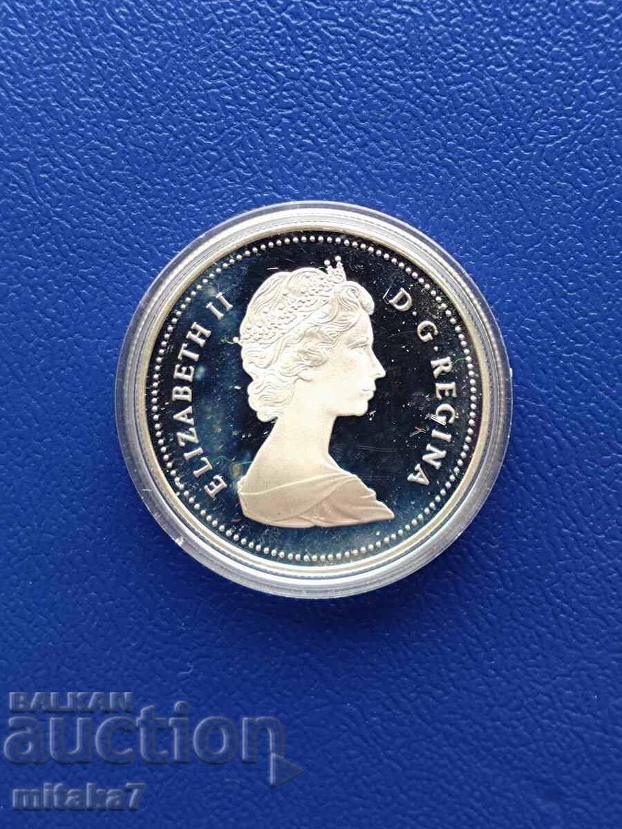 1 δολάριο 1986, Καναδάς με τιμή 48.00 BGN | € 24.54 1 δολάριο 1986, Καναδάς με τιμή 48.00 BGN | € 24.54