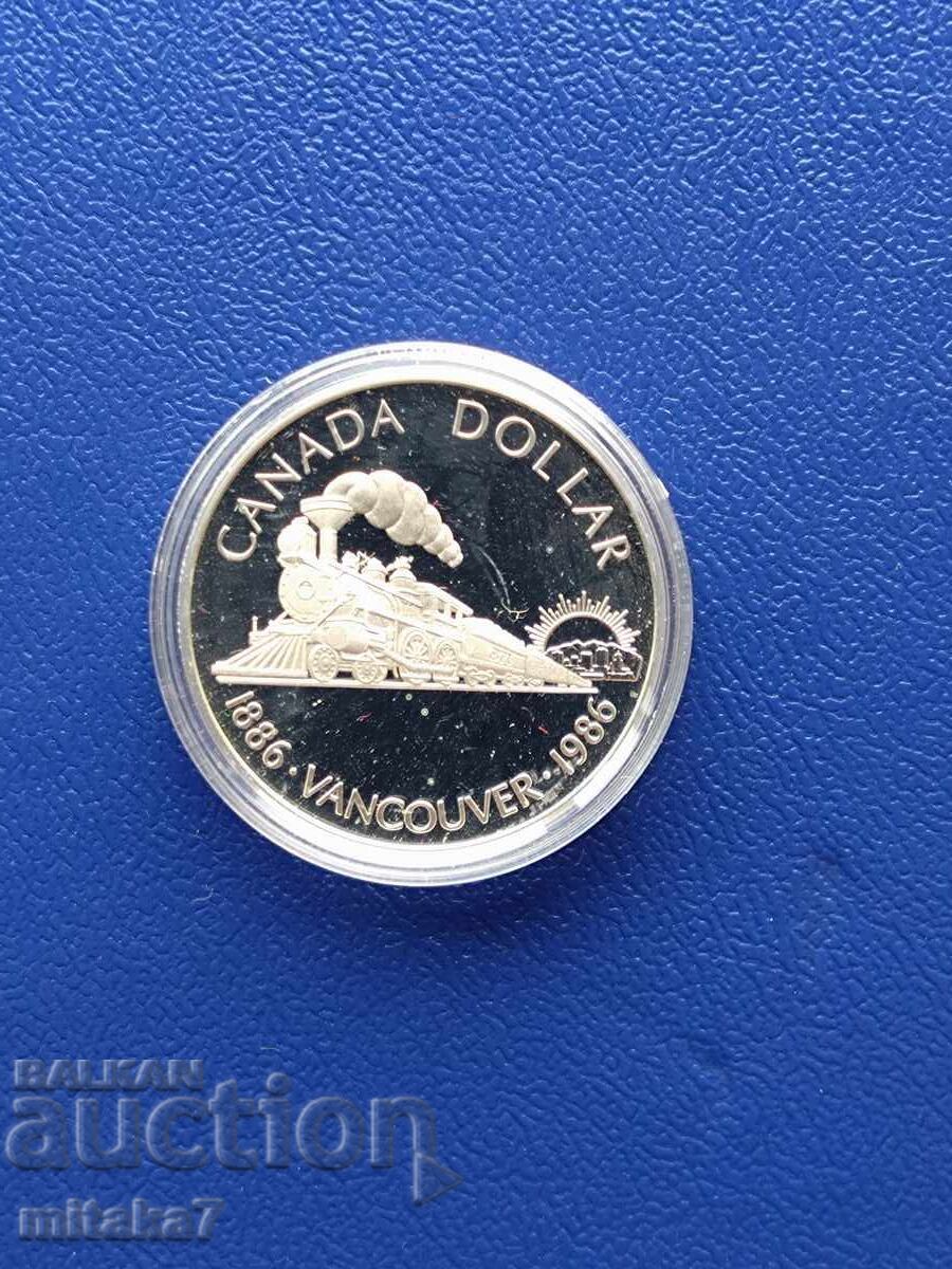 1 Dollar 1986, Canada