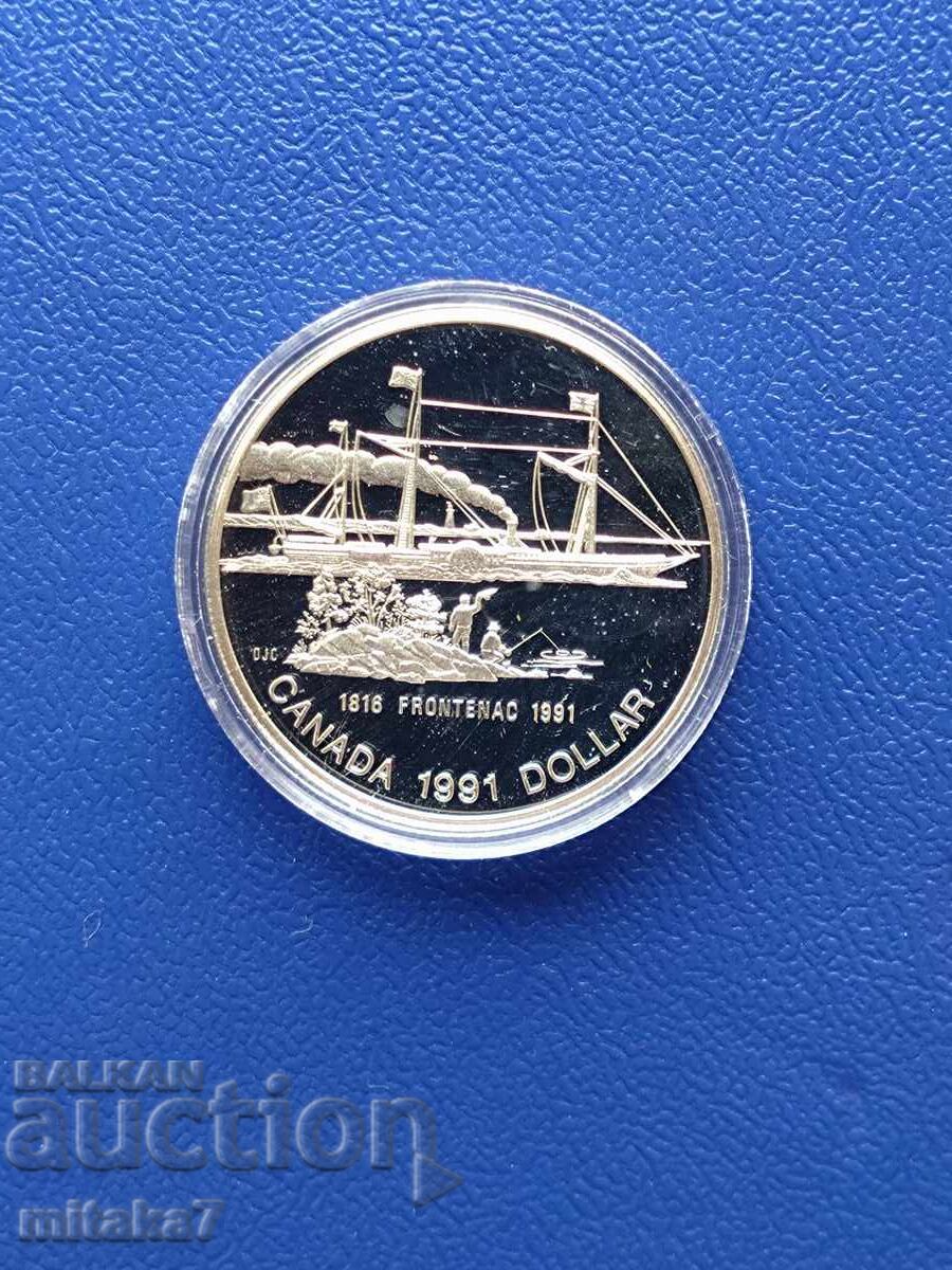 1 Dollar 1991, Canada 1 Dollar 1991, Canada