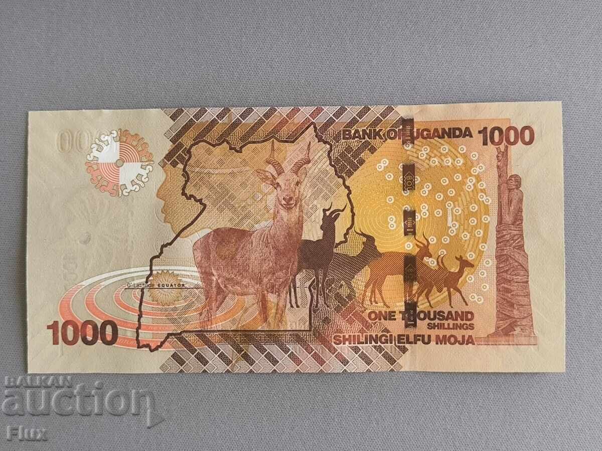 Bancnotă - Uganda - 1000 șilingi UNC | 2021 cu preț 3.75 BGN | € 1.92 Bancnotă - Uganda - 1000 șilingi UNC | 2021 cu preț 3.75 BGN | € 1.92