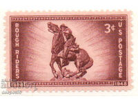 1948. USA. 50th Anniversary of the "Rough Riders"