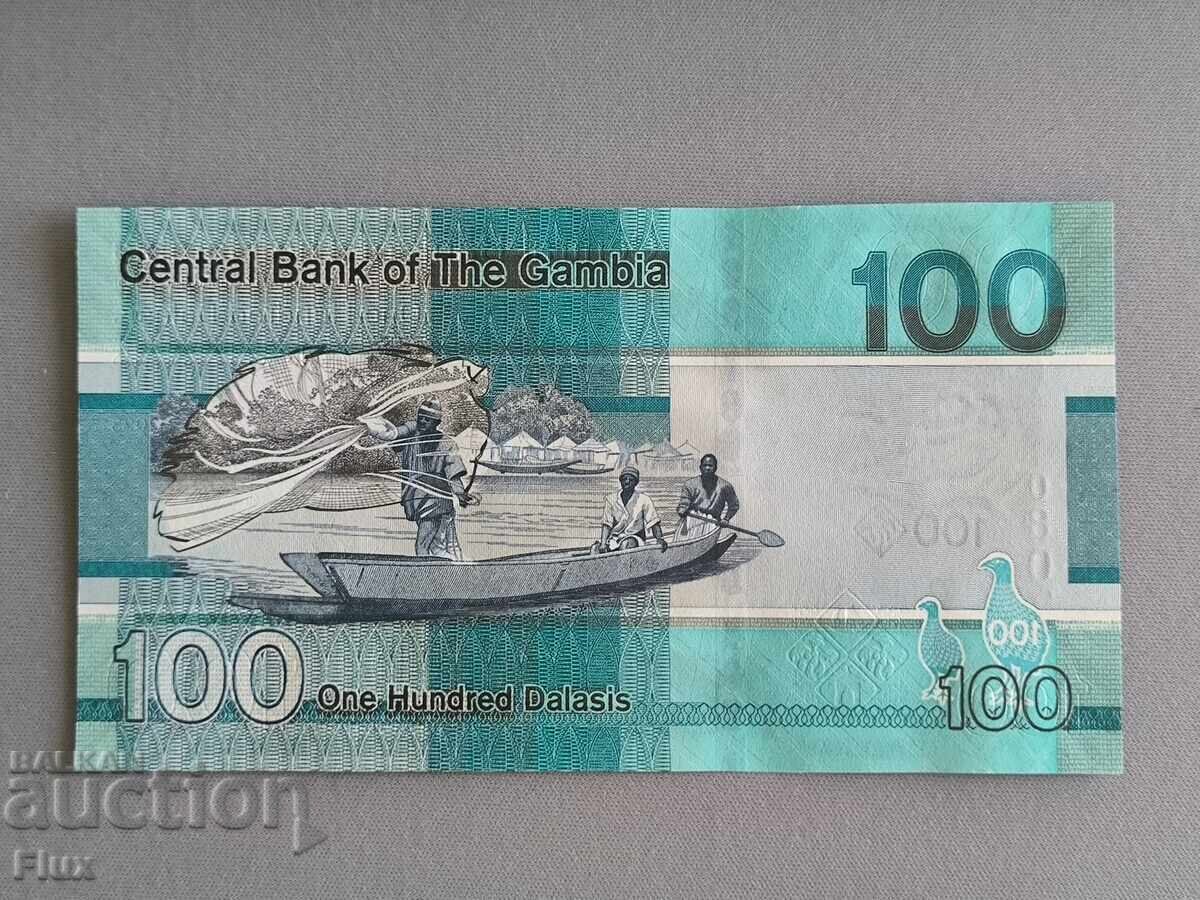 Δημοπρασία Τραπεζογραμμάτιο - Γκάμπια - 100 ντάλασι UNC | 2023