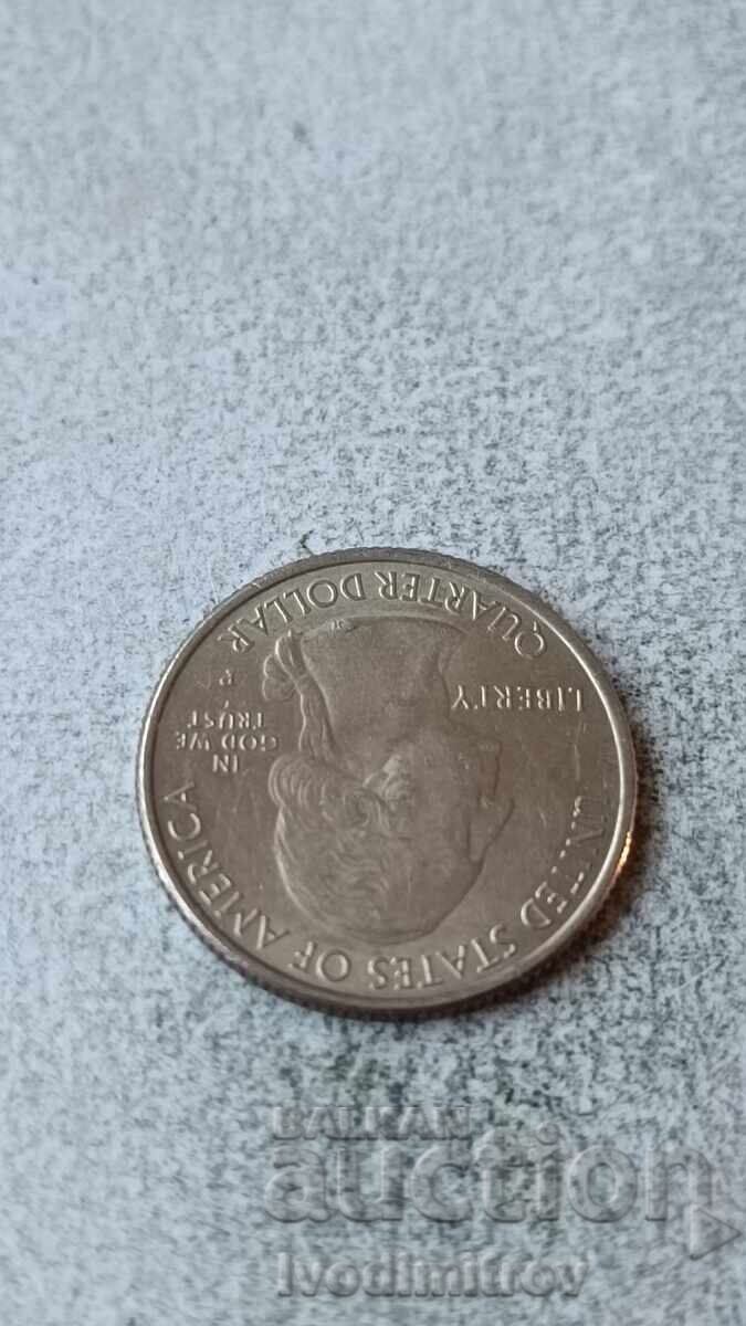 ΗΠΑ 25 λεπτά 2012 P Εθνικό Πάρκο Ακαδία με τιμή 1.85 BGN | € 0.95