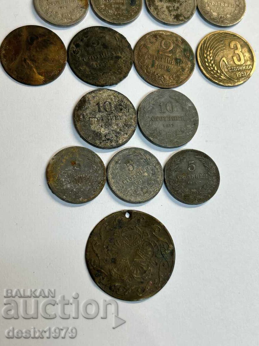 Παράδοση Παρτίδα παλαιών, μη καθαρισμένων νομισμάτων