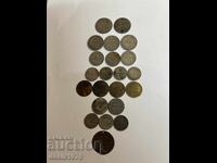 Lot of old, uncleaned coins