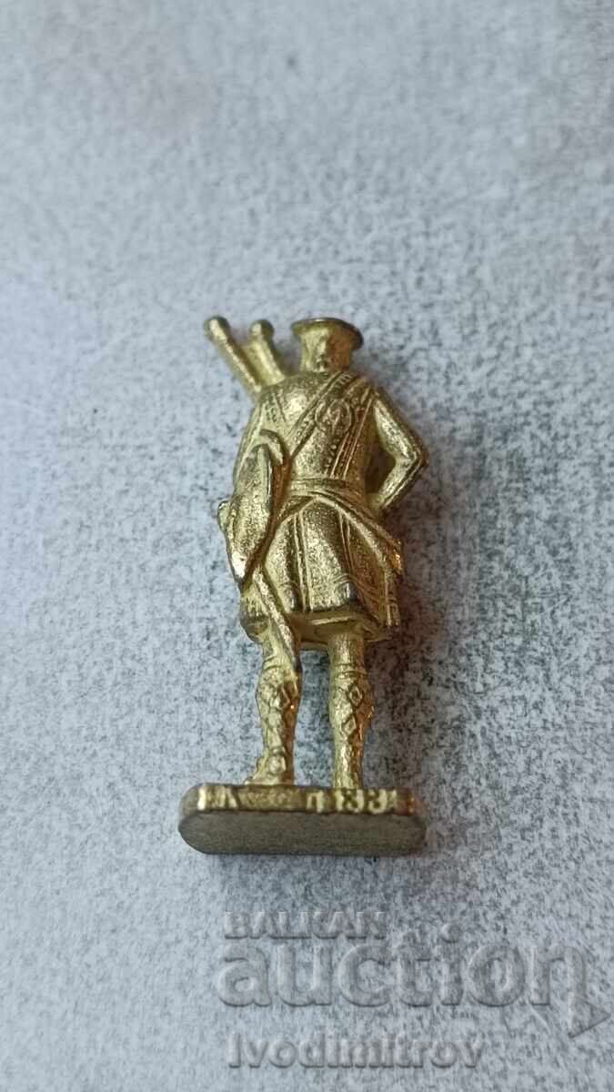 Metal figurine from a chocolate egg Scot 3 with price 5.65 BGN | € 2.89