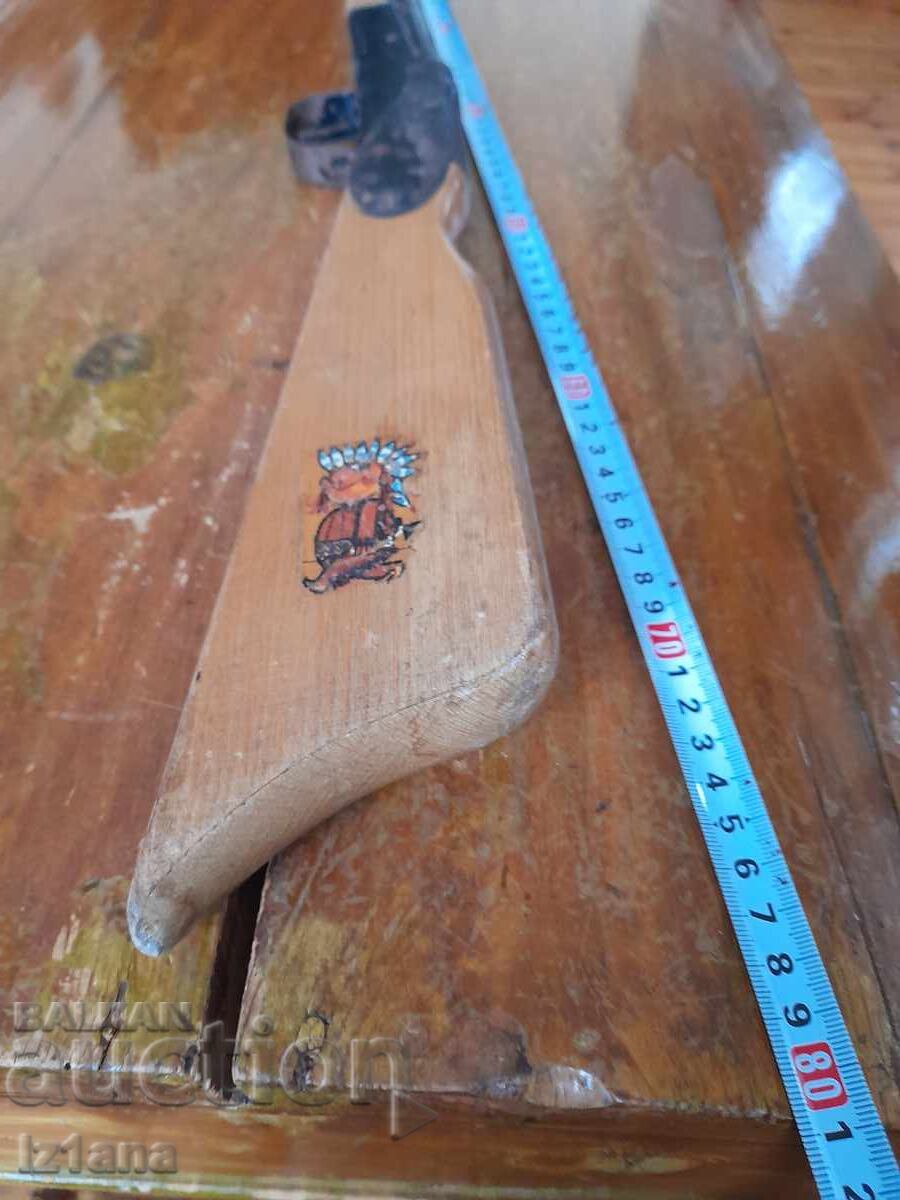 Old children's toy, rifle with price 45.00 BGN | € 23.01