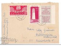 Plicuri de colecție DDR 783b și 821 din 1961 de la Dr. L. Reinicke