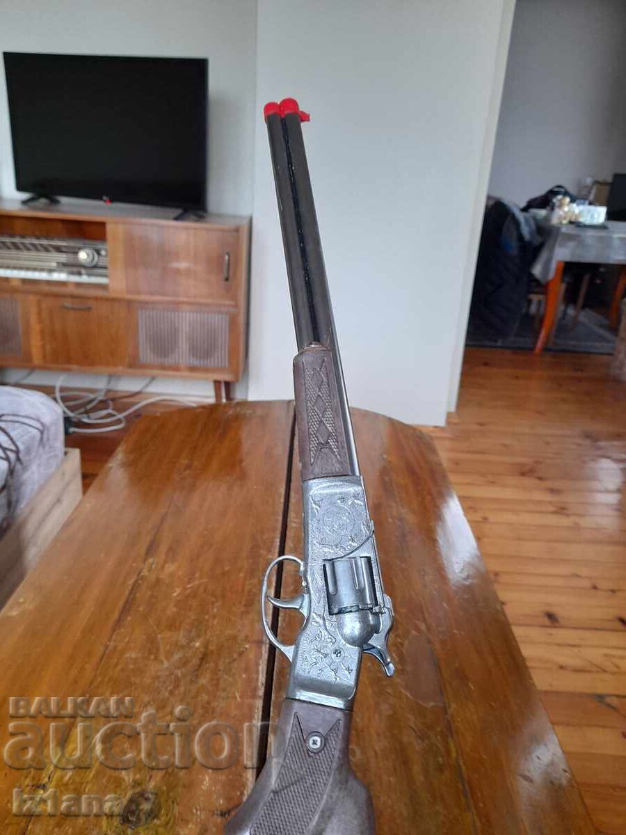 Old children's toy, rifle with price 75.00 BGN | € 38.35