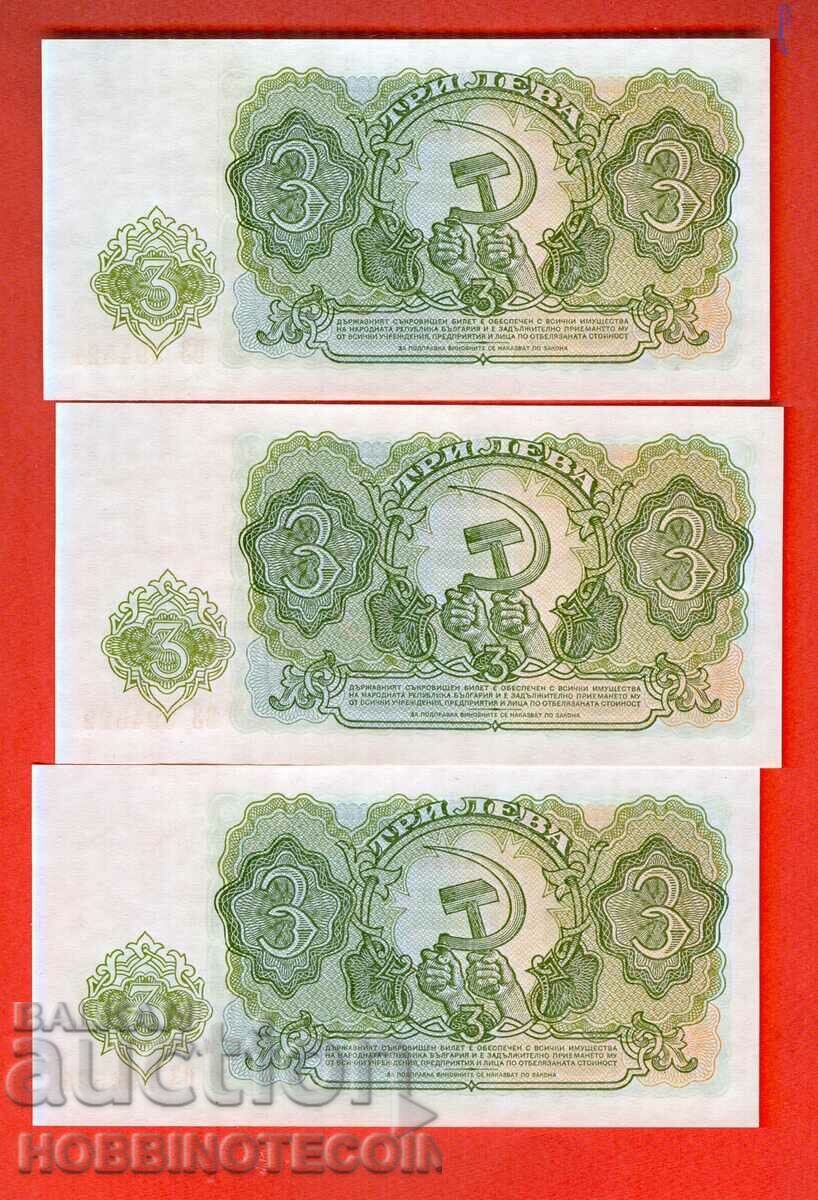 ΒΟΥΛΓΑΡΙΑ BULGARIA 3x 3 Lv ΤΡΟΪΚΑ 916447 48 49 1951 ΝΕΑ UNC με τιμή 14.99 BGN | € 7.66 ΒΟΥΛΓΑΡΙΑ BULGARIA 3x 3 Lv ΤΡΟΪΚΑ 916447 48 49 1951 ΝΕΑ UNC με τιμή 14.99 BGN | € 7.66